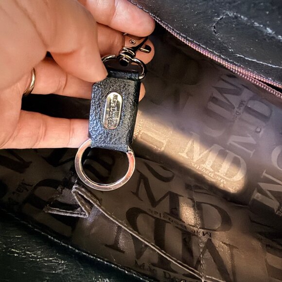 Mac Douglas Pyla Buni Black Leather Bag – Large Handbag Tote - Picture 14 of 15